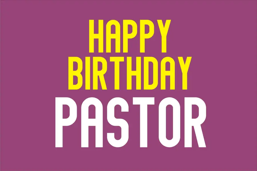 Happy Birthday Pastor Graphics