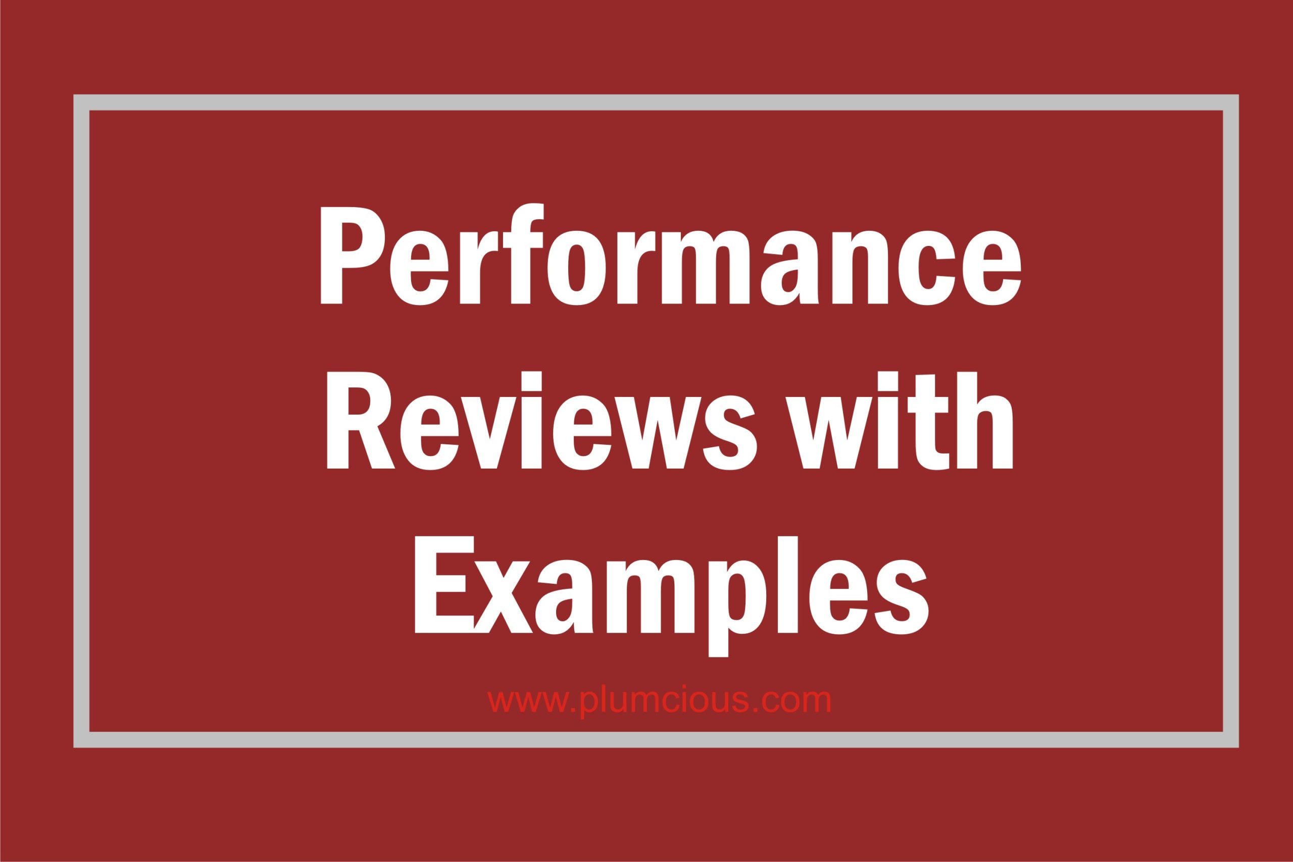 Areas of Improvement Performance Review Examples