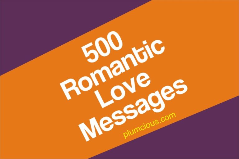 Very Romantic 500 Love Messages For Him Or Her