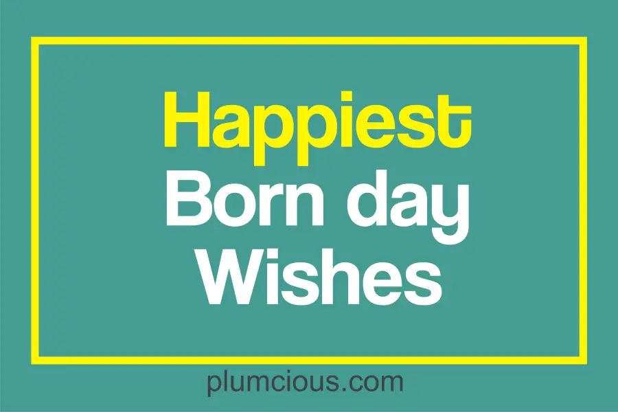Happy Born Day Wishes