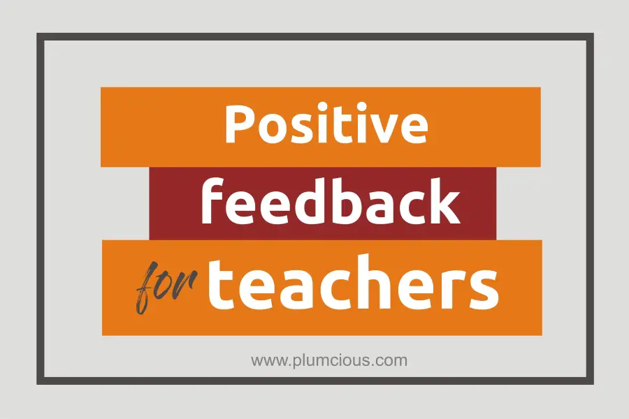 Good Feedback For Teachers From Students For Online Classes