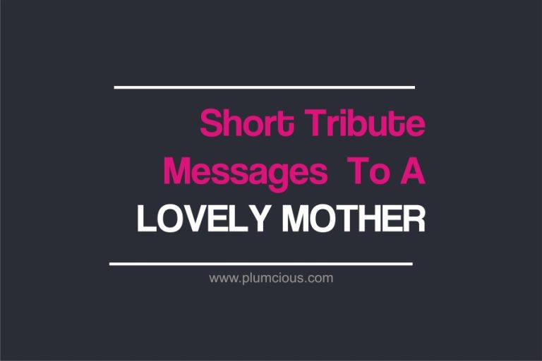 50 Short Emotional Tribute To A Mother Who Passed Away