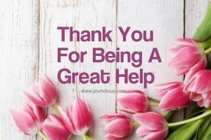 55 Thank You For Helping Me Quotes And Messages - plumcious