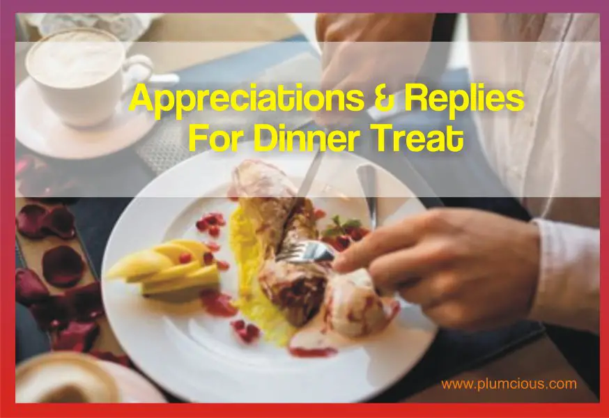 How To Respond To Thank You For Dinner