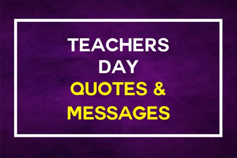 50 Gratitude And Inspirational Message For Teachers Day