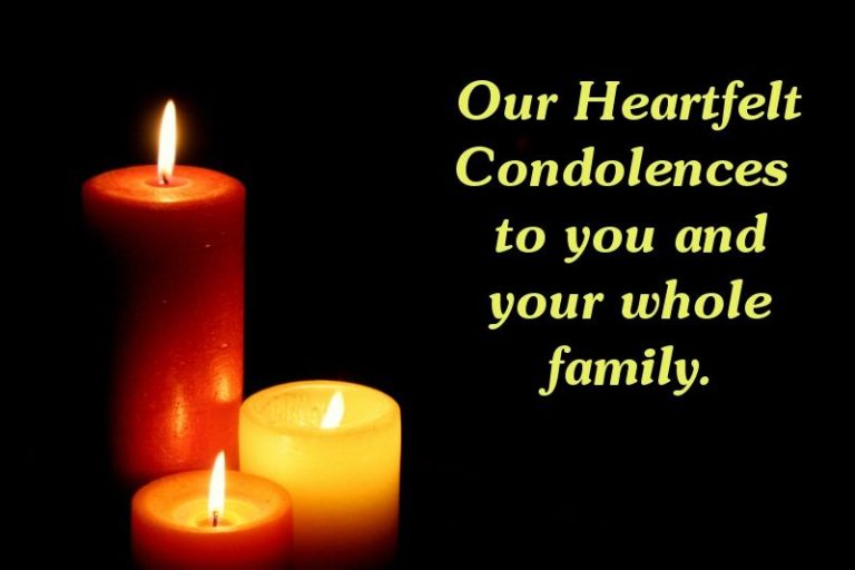 50 Short Condolence Message For Loss Of Father