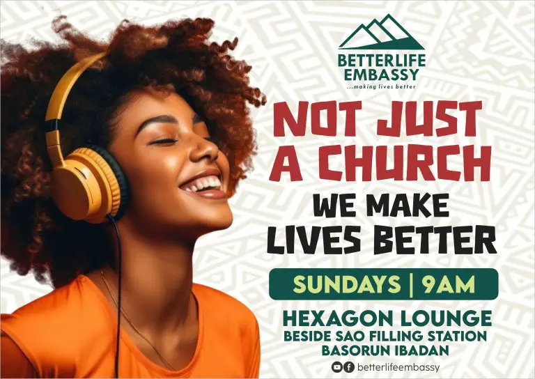 Betterlife Embassy, Basorun, Ibadan